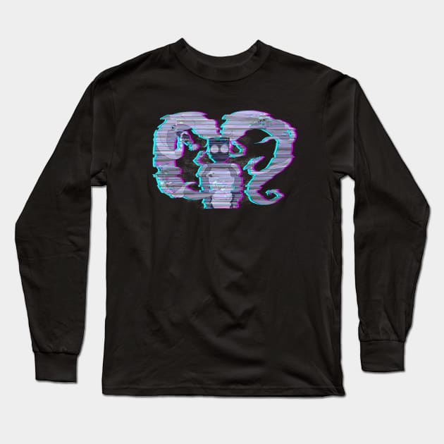 Glitchy Entrapta Long Sleeve T-Shirt by Silentrebel